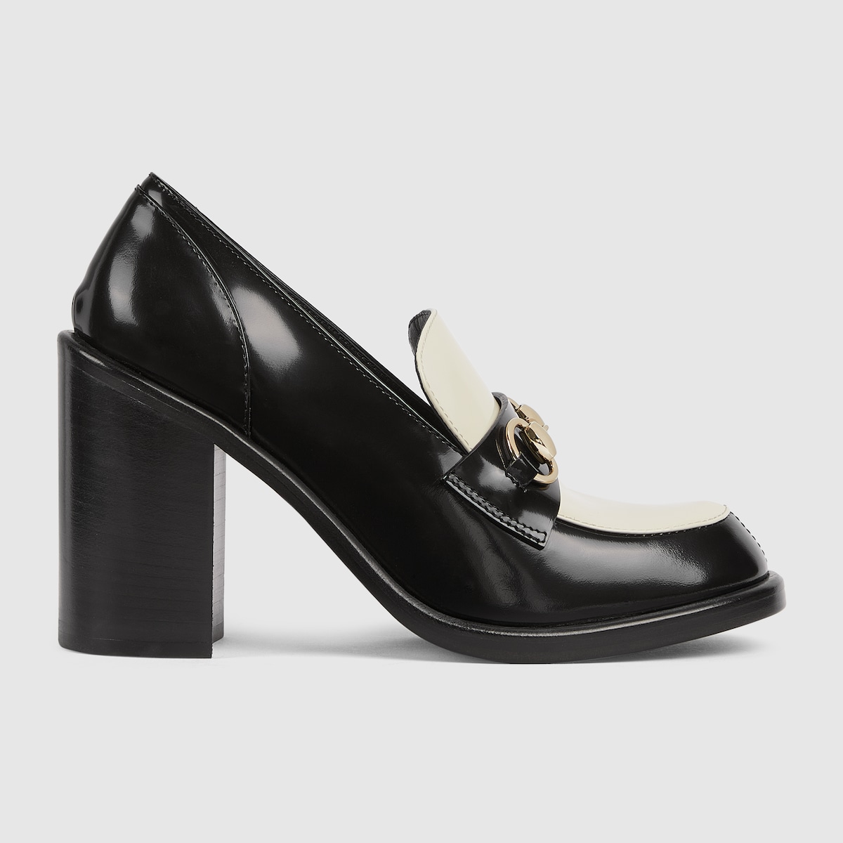 Gucci Women’s heeled loafer with Horsebit - Image 1
